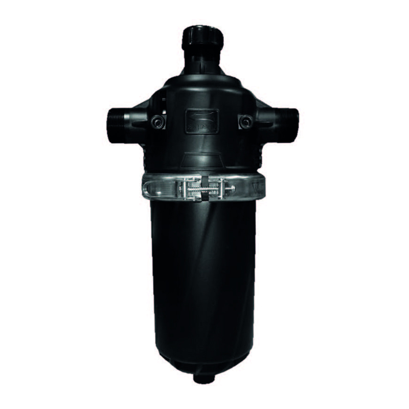 Filtro De Anillas Para Riego 3/4" - 120 Mesh, Rosca Macho, Para Tuberías De 25 Mm